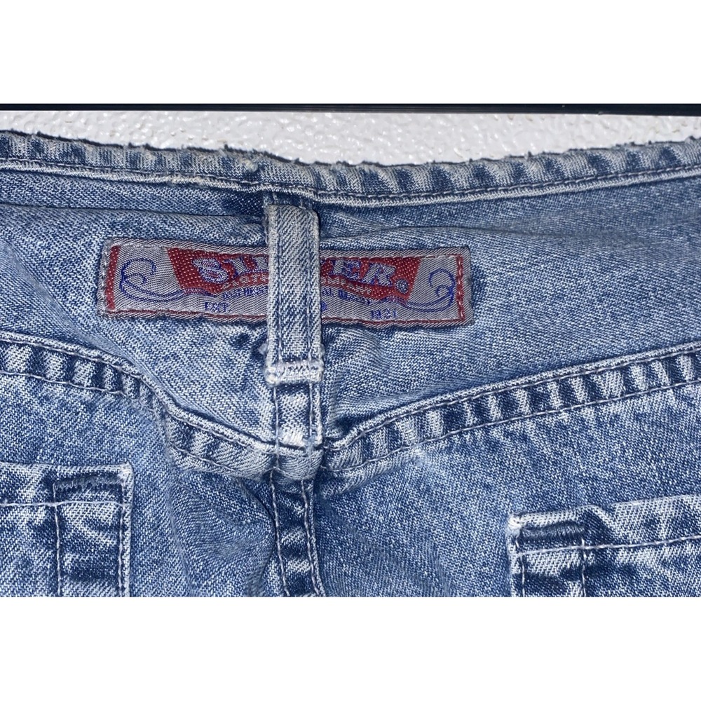 Silver Jeans Women's Flare Wide Leg Jeans - Light Blue - Picture 12 of 14